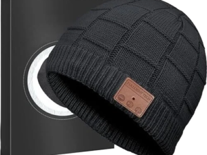 Bluetooth Beanie Hat Headphones Unique Tech Gifts Stocking Stuffer