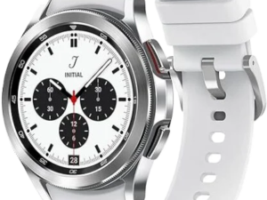 SAMSUNG Galaxy Watch 4 Classic 42mm Smartwatch with ECG Monitor Tracker for Health, Fitness, Running, Sleep Cycles, GPS Fall Detection, Bluetooth, US Version, Silver