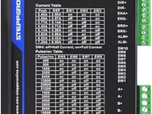 STEPPERONLINE TE Series Digital Stepper Driver 2.4-7.2A 20-80VAC/30-100VDC for Nema 34 Stepper Motor