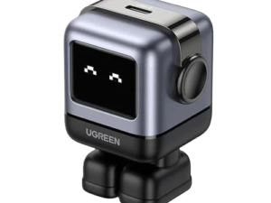 UGREEN Uno 30W USB C Charger Block, Compact Robot GaN Fast Charger for iPhone 17, Gifts for Women Men, Compatible with iPhone 17/16/15, Galaxy S25/S24/S23, Pixel 10/9/8, iPad, Black