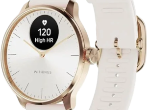 Withings ScanWatch Light – Hybrid Smart Watch, Heart Rate Monitoring, Fitness Tracker, Cycle Tracker, Sleep Monitoring