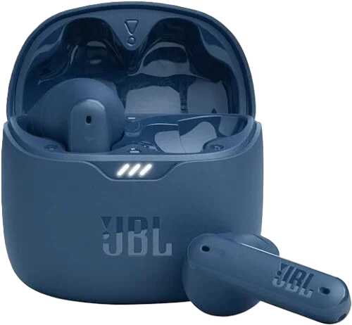 JBL Tune Flex – True Wireless Noise Cancelling Earbuds (Blue), Small